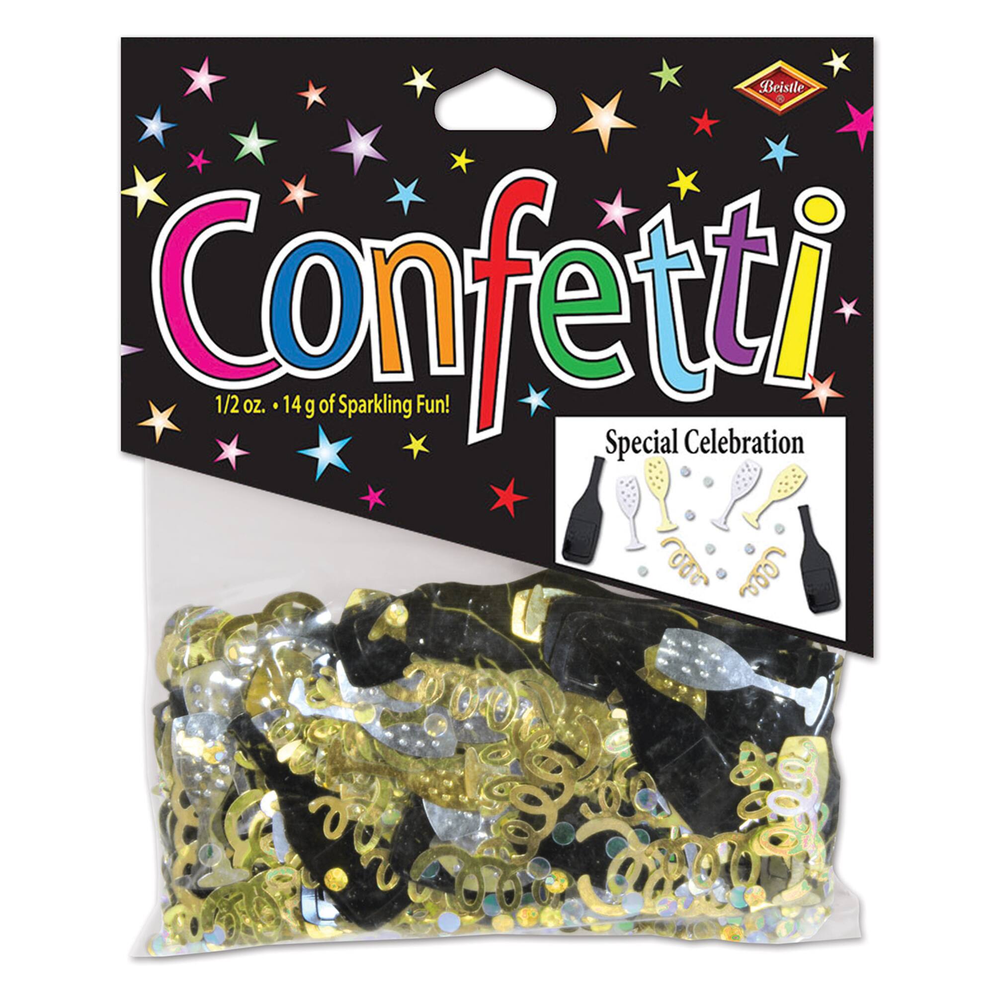 Beistle 1/2oz. Special Celebration Confetti Pack, 3ct.